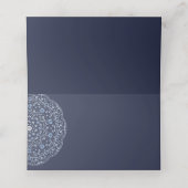 ブルーマンダラダマスク空白の座席表 プレイスカード (内部開封)