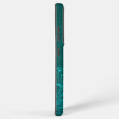 ブルーマンダラデザイン SAMSUNG GALAXYケース (右側面)