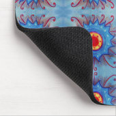 ブルーマンダラマウスパッド マウスパッド (コーナー)