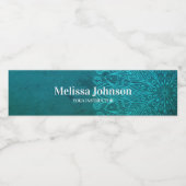 ブルーマンダラヨガメディテーション ペットボトルラベル (シングルラベル)