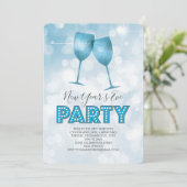 ブルーマーキーライトニューイヤーイブパーティー 招待状 (スタンド正面)