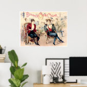 ブルーマークラブ葉巻 ポスター (ホームオフィス)