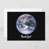 ブルーマーブルアースありがとう ポストカード (正面/裏面)
