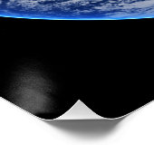 ブルーマーブルアース、2014年衛星写真 ポスター (コーナー)