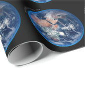 ブルーマーブルアース、2014年衛星写真 ラッピングペーパー (ロールコーナー)