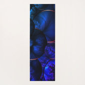 ブルーマーブルグリッターヨガマット ヨガマット (裏面)