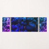 ブルーマーブルグリッターヨガマット ヨガマット (正面(横))