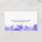 ブルーマーブルゴールデンハウスデザイン清掃サービス 名刺 (裏面)