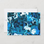 ブルーマーブルスターオブデイヴィッドカスタムバーバルミツワー 出欠カード (裏面)