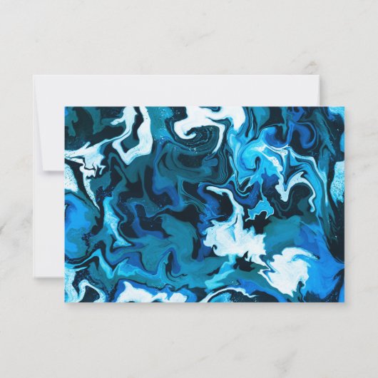 ブルーマーブルスターオブデイヴィッドカスタムバーバルミツワー 出欠カード (裏面)