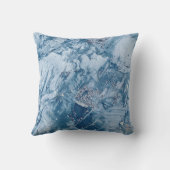 ブルーマーブルテクスチャ クッション (裏面)