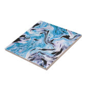 ブルーマーブルテクスチャ タイル (側面)