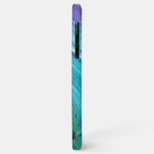 ブルーマーブルデザイン Case-Mate iPhoneケース (裏面/左)