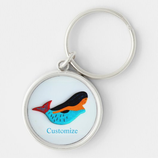 ブルーマーメイドサンダー_コーブ キーホルダー (正面)