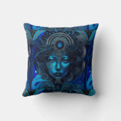 ブルーマーメイドジョデントガーリーグラム装飾用クッション クッション (裏面)