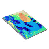 ブルーマーメイドデザイン ノートブック (右側)