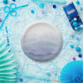 ブルーマーメイドバースデーパーティー紙プレート ペーパープレート (パーティー)