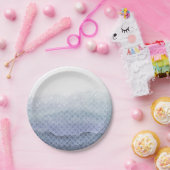 ブルーマーメイドバースデーパーティー紙プレート ペーパープレート (パーティー)