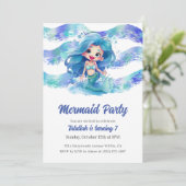 ブルーマーメイドパーティー 招待状 (スタンド正面)