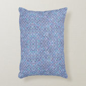 ブルーマーメイドフィッシュホロフはかりで測ィックトレンディーグラム アクセントクッション (正面(垂直))