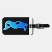 ブルーマーメイドラベル ラゲッジタグ (正面横)
