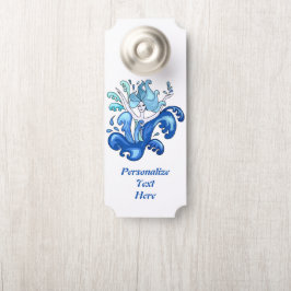 ブルーマーメイド海バスシャワールーム ドアノブサイン