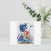 ブルーマーメイド ポストカード (スタンド正面)