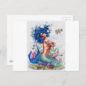ブルーマーメイド ポストカード (正面/裏面)