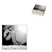 ブルーマーメイド ラバースタンプ (押印)