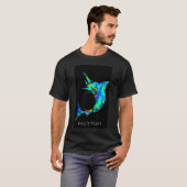 ブルーマーリンのThe Ugly Fish Tシャツ (正面フル)