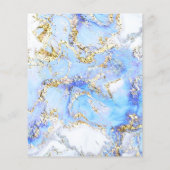 ブルーマーリングデザインフライヤー チラシ (裏面)