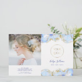 ブルーマーリングデザイン2折パンフレット (スタンド正面)