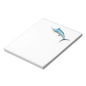 ブルーマーリンゲームフィッシュ ノートパッド (回転)