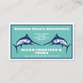 ブルーマーリンデザイン海チャーター名刺 名刺 (正面)