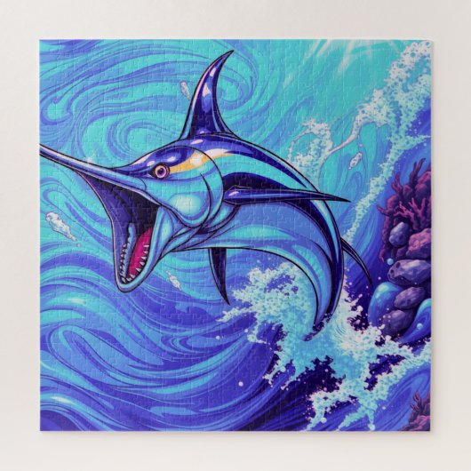 ブルーマーリンリープ ジグソーパズル (縦)