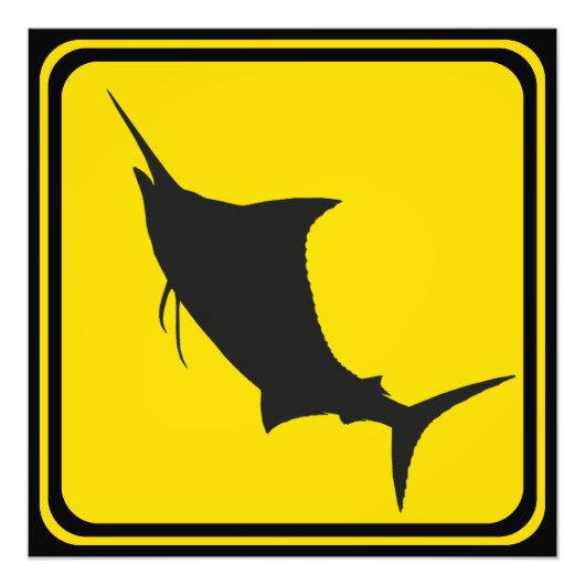 ブルーマーリン交差点！ フォトプリント            (正面)