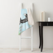 ブルーマーレカルディガンウェルシュコーギーフラワーズ シェルパブランケット (インサイチュ)