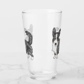 ブルーマーレカルディガンウェルシュコーギー愛犬家 タンブラーグラス (左)