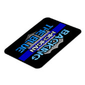 ブルーミシガン磁石のバックアップ マグネット (左側)