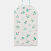 ブルーミスタントアベビーシャワーありがとうラベル ギフトタグ (裏面)