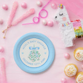 ブルーミスタントーベビーシャワー紙プレート ペーパープレート (パーティー)