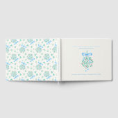 ブルーミスタントーボーイベビーシャワーゲストブック ゲストブック (全面)