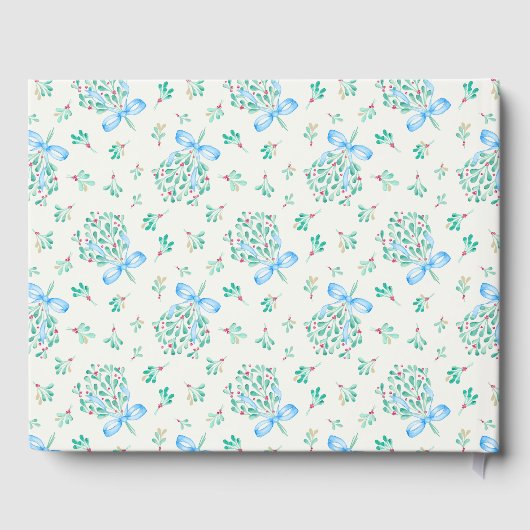 ブルーミスタントーボーイベビーシャワーゲストブック ゲストブック (裏面)