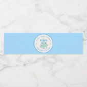 ブルーミスタントーム赤ちゃんシャワー水ボトルラベル ペットボトルラベル (シングルラベル)