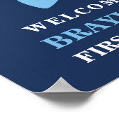 ブルーミスター・オネダーフル・ウェルカム ポスター (角)