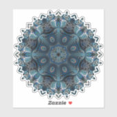 ブルーミステリアス宇宙曼荼羅 シール (シート)