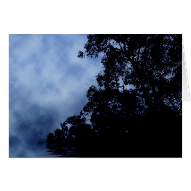 ブルーミステリーカード (正面横)