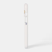ブルーミストフラワー iPhone 16ケース (左側面)