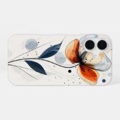 ブルーミストフラワー iPhone 16ケース (裏面横)