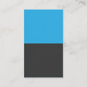 ブルーミニマモダンリストケットルベルフィットネストレーナー 名刺 (裏面)